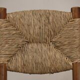 Série de 4 Chaises Charlotte Perriand Modèle "Bauche" Edition BCB