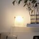 Pair of ice cube lamps