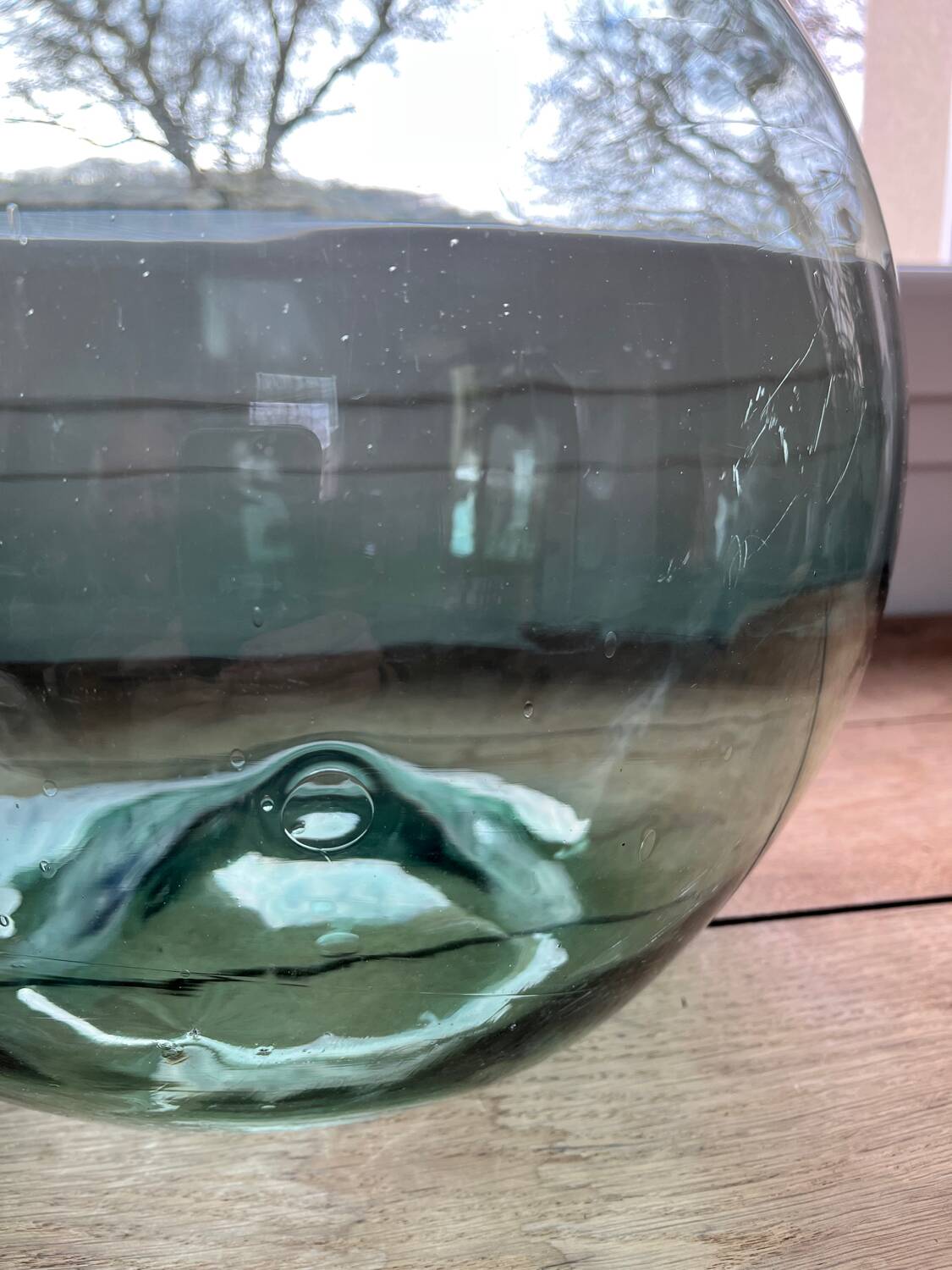 30L turquoise green demijohn