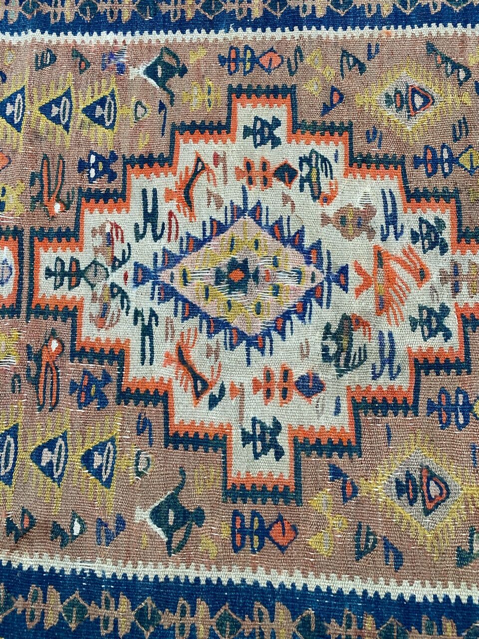 Persian Kilim Senneh corridor 119x502 cm