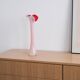 Pink vase, Murano glass, Italian design, 1970s, made in Italy