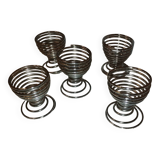 Stainless steel egg cups