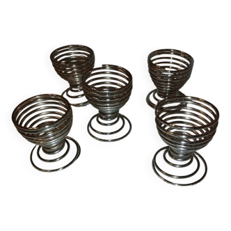 Stainless steel egg cups