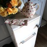 Vintage wooden bread hutch