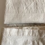 Farm tablecloth 19th in hemp canvas, reserve of trousseau L270cm