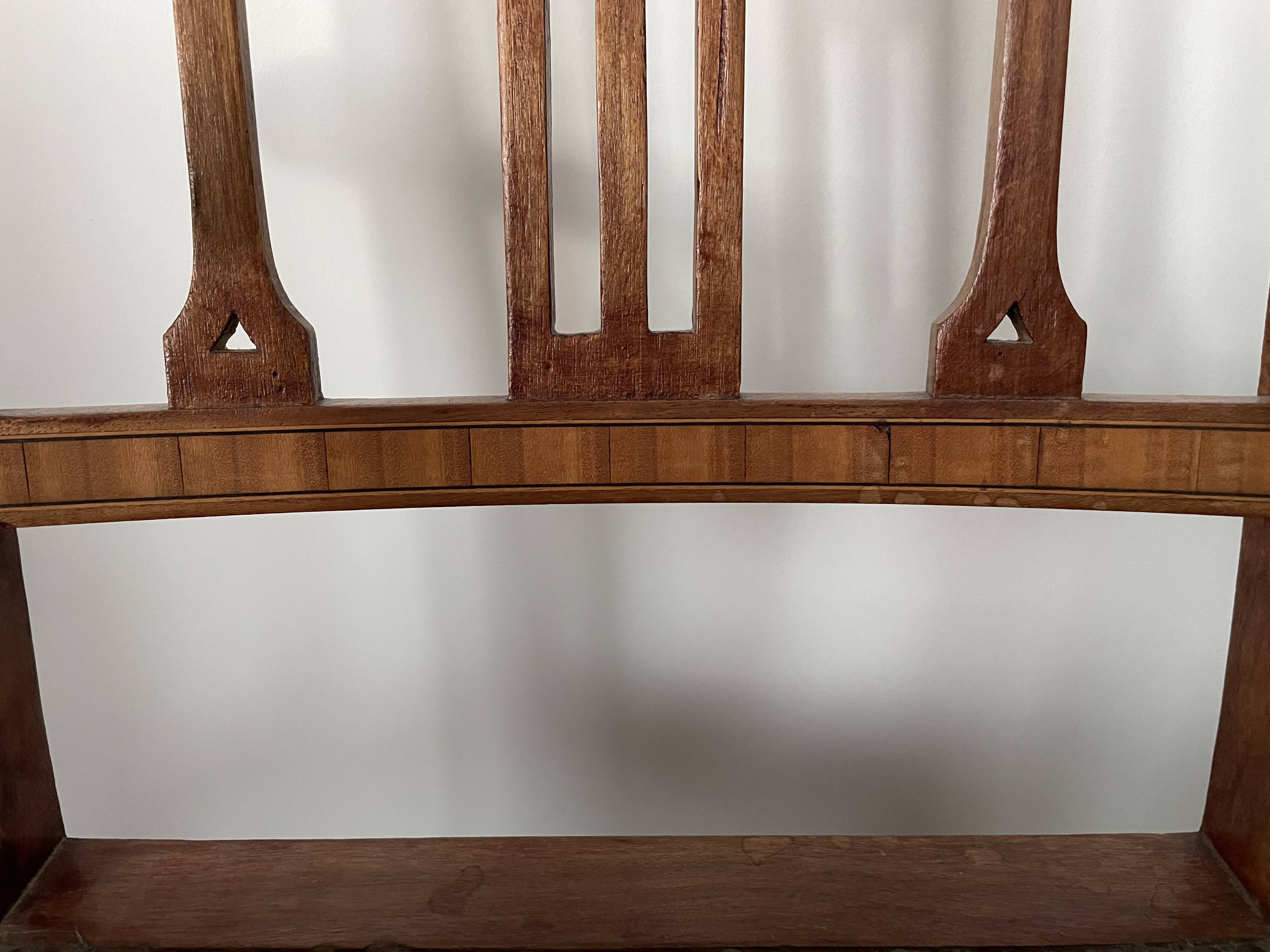 Art Deco armchair with armrest