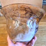 Vase in blown glass Maure Vieil
