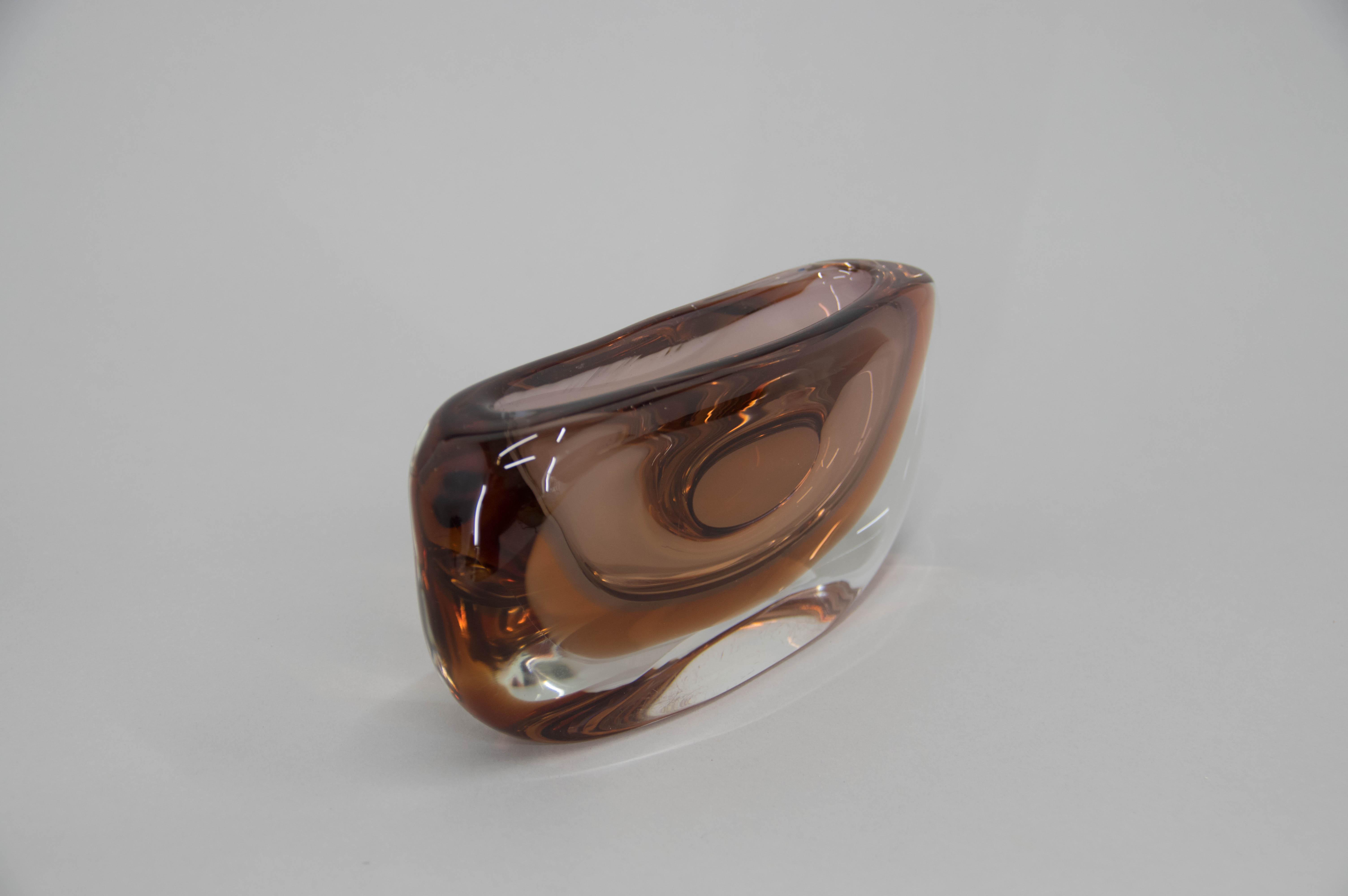 Art Glass Vase by Jaroslav Svoboda, circa 1980