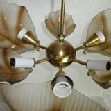 Vintage shell chandelier