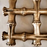 Brass underside