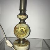 Onyx lamp with Ritz alarm clock