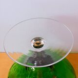Green Empoli glass cup