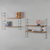 Pair of shelves model String, Sweden circa 1960