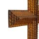 Tramp Art Frame Frame Wood Metal Studs Early 20th Century France 50cm