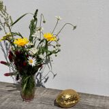 Golden metal nutcracker