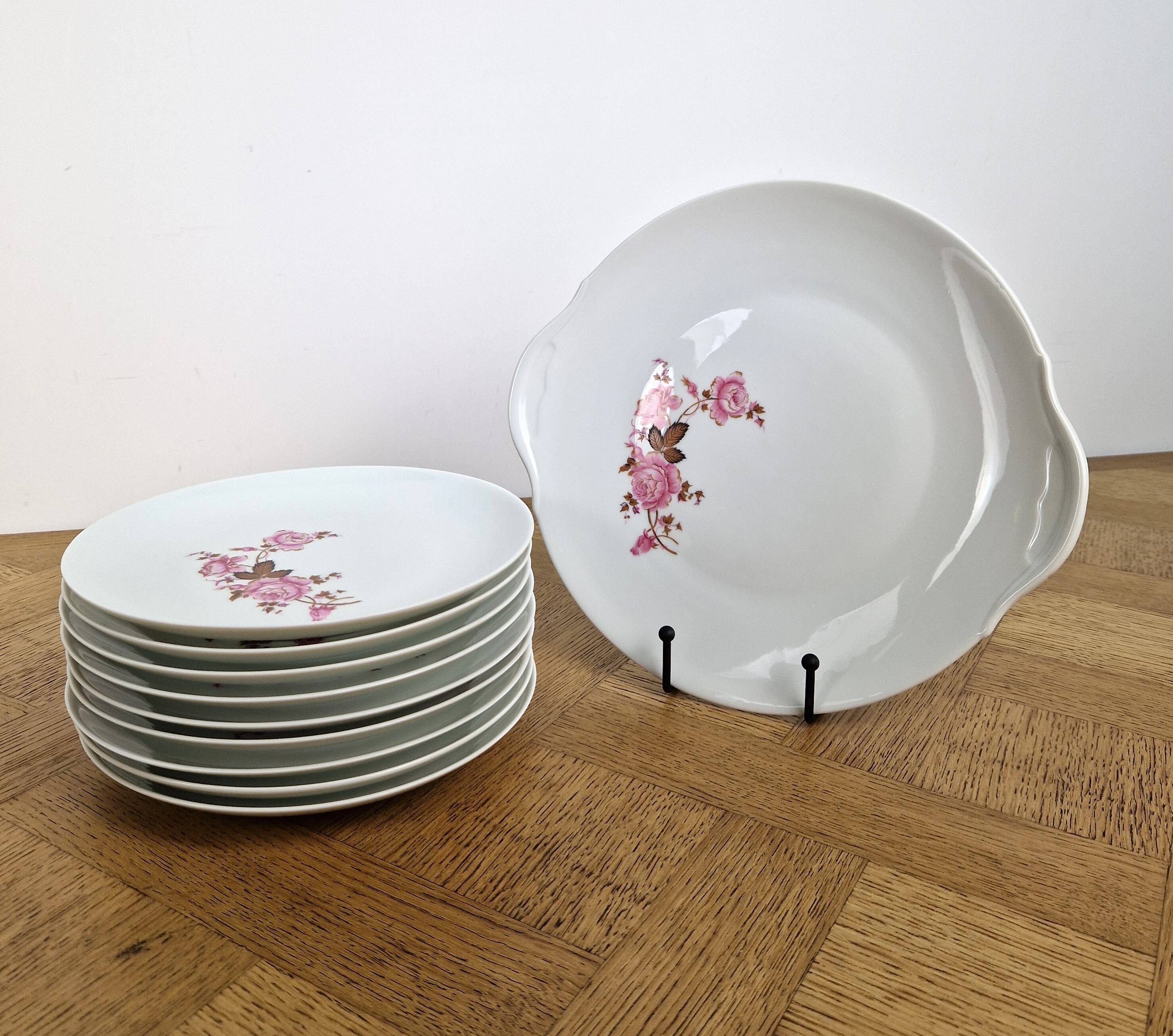 Limoges porcelain dessert service