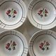 Assiettes creuses en porcelaine  Badonviller