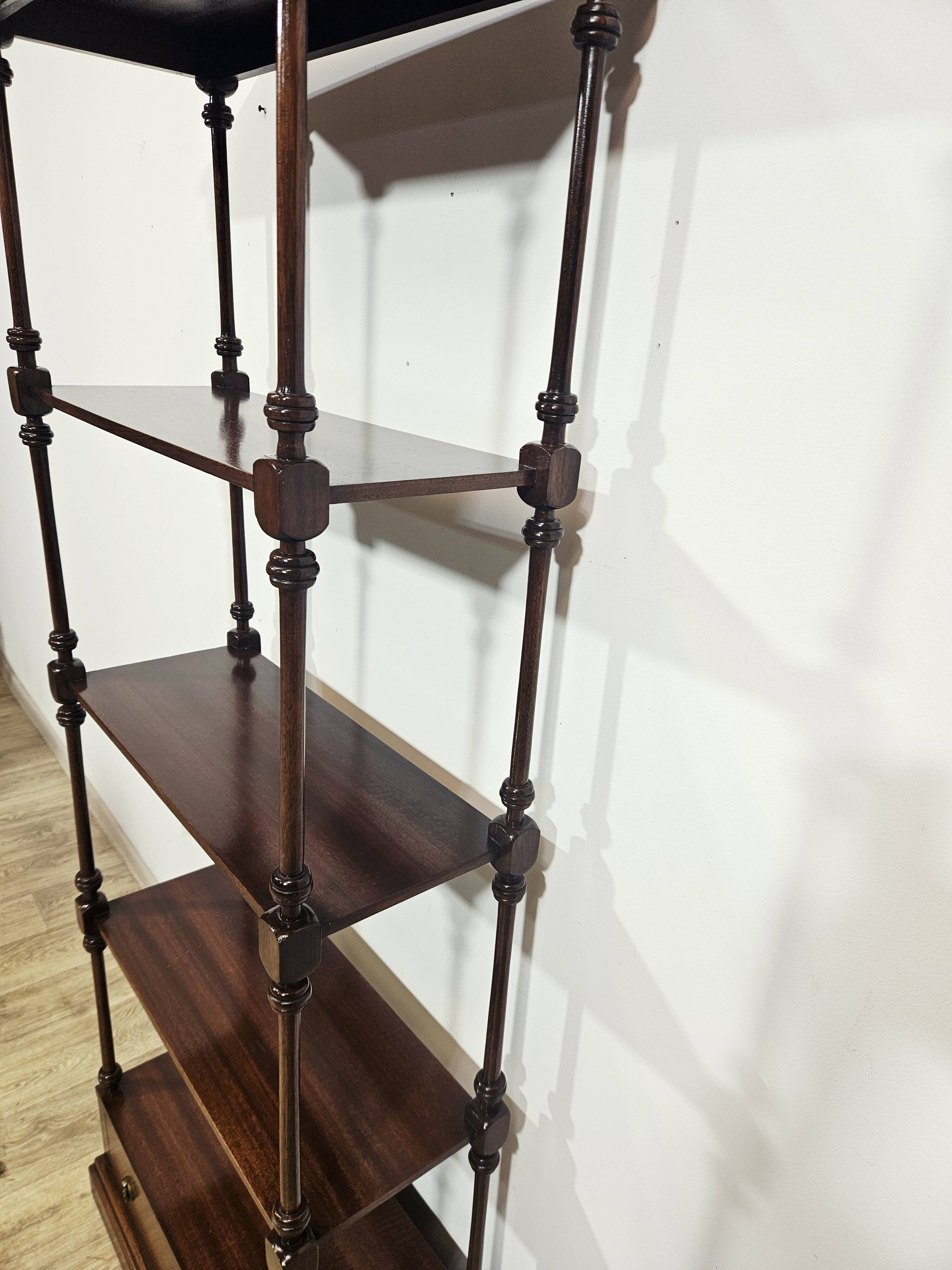 Stylish mahogany shelf/England/mid. 20th century/Classic/Unique