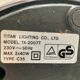 Liner lamp - titan lighting - 1980s - very good condition