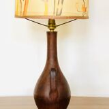 Vintage stoneware table lamp