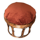 Pouf en rotin