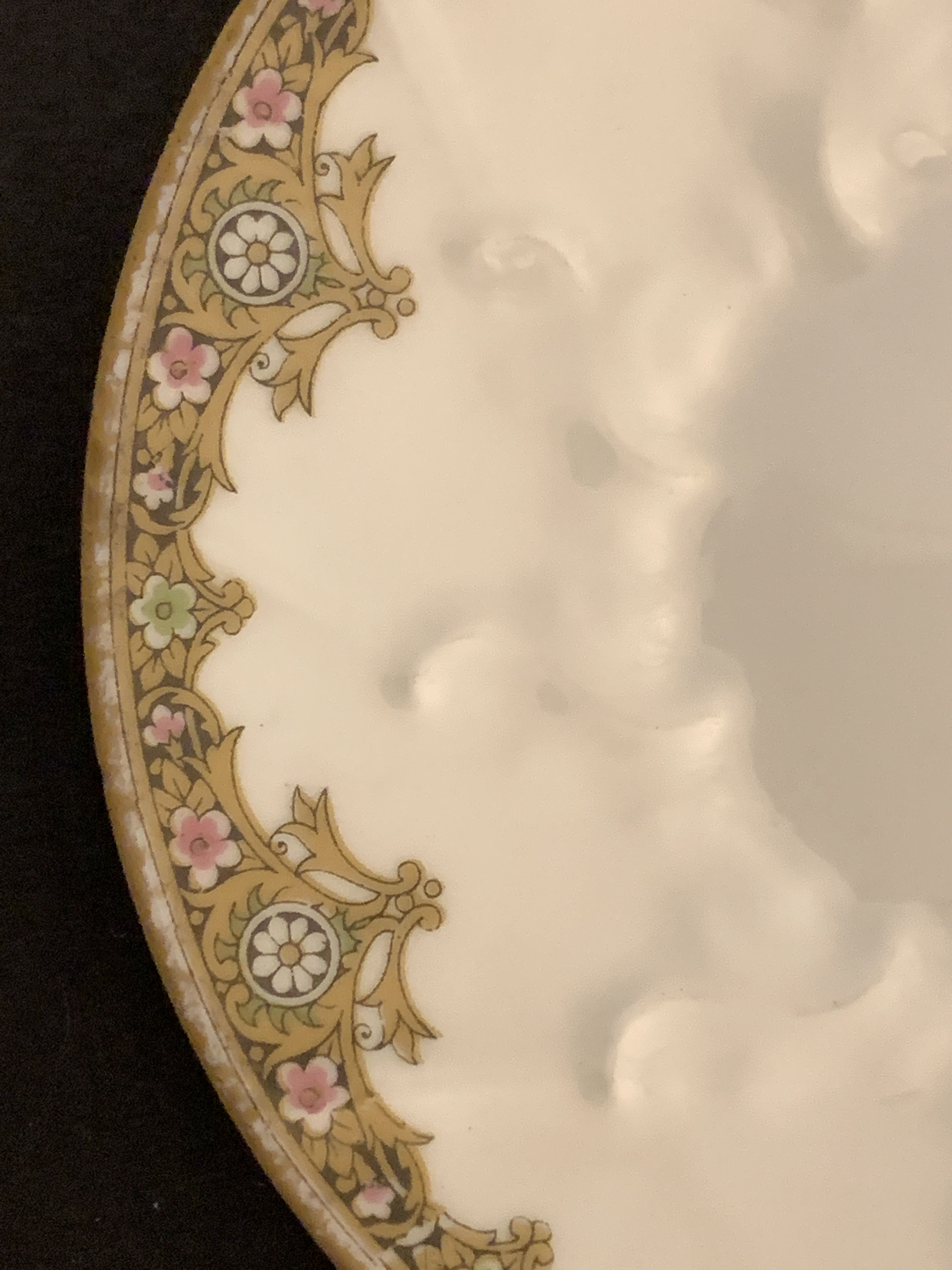 Limoges porcelain coffee service - Chabrol and Poirier - Bac and Périgault - Early twentieth century
