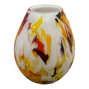 Vase en verre soufflé