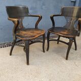 Pair of American armchairs