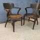 Paire de fauteuils américain