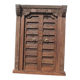Indian door in old teak piece and patina of origin