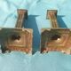 Pair of brass candlesticks, vintage