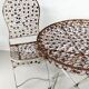 Ensemble table et 2 chaises de jardin