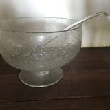 punch bowl with its ladle