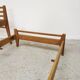 Pair of vintage beds Marcel Gascoin 1950