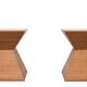 Pyramid Laminated side tables 1970s Holland