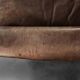Vintage Mid-Century Scandinavian Danish Modern Brown Leather 3-Seater Sofa, 1970s