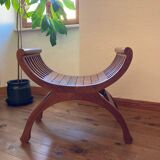 Curule or Dagobert teak seat