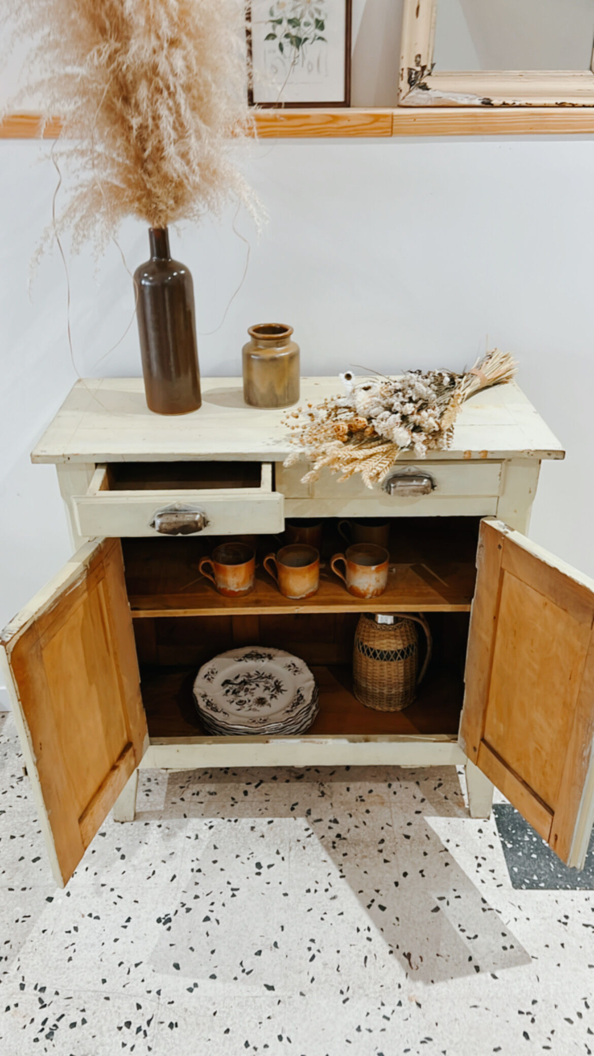 Vintage Parisian sideboard