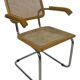 Cesca chair B64 with armrests by Marcel Breuer Design
