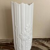White biscuit vase by Kaiser by M. Frey