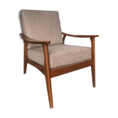 Scandinavian armchair in teck 1950/1960