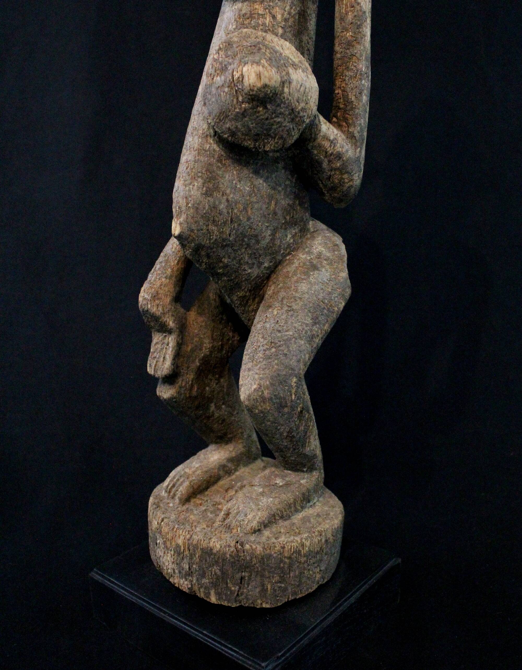 Dogon wooden statue on Base - Mali - 53 cms