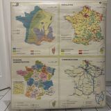 School map poster