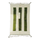 Handmade pure wool rug, size 100 x 200 cm