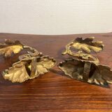 Bronze curtain tieback hook