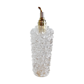 Vintage Walker Lamp, "Gemma" glass suspension