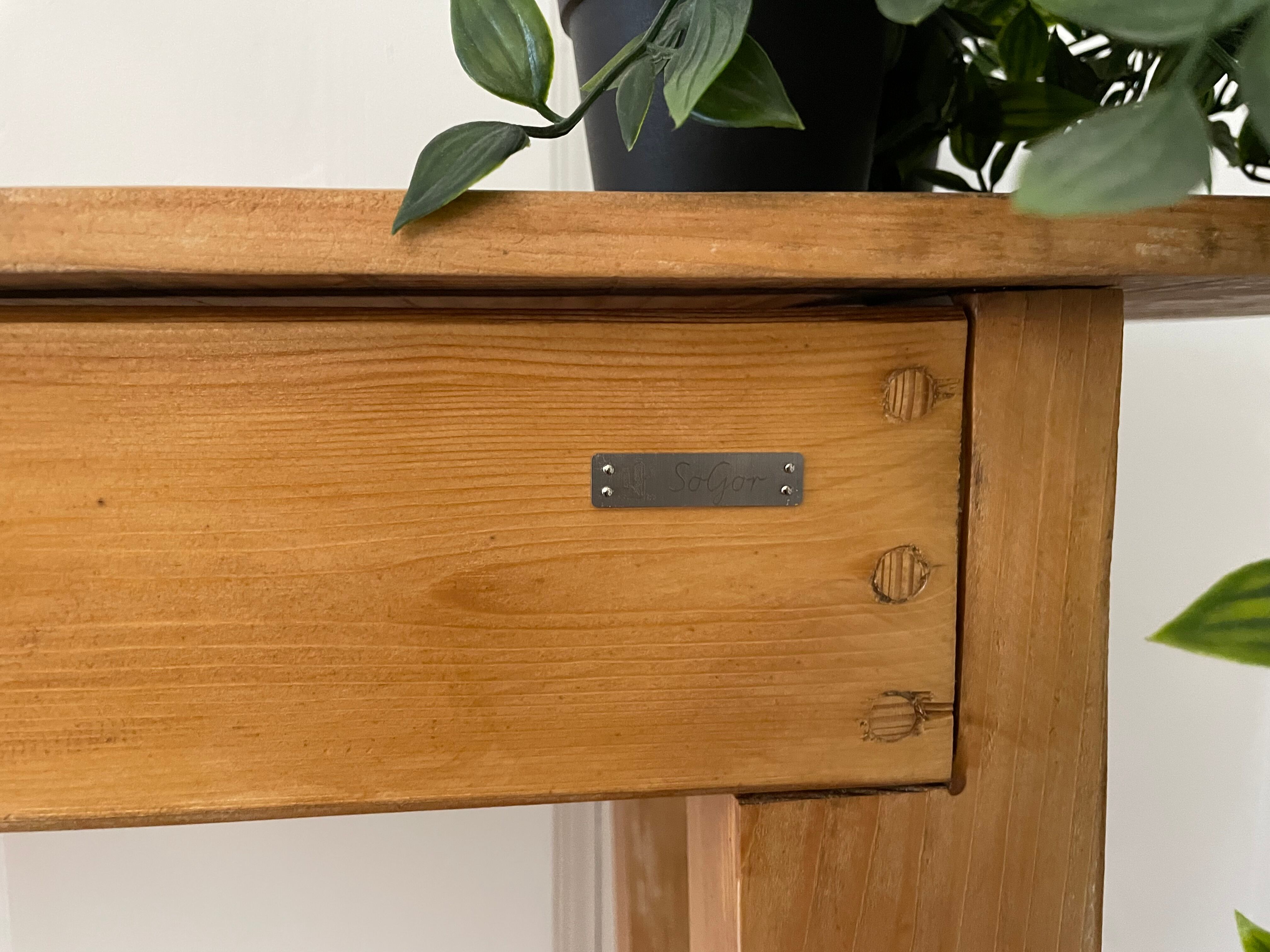 Wooden console