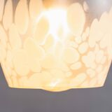 Lampe suspendue en verre tchécoslovaque, années 1970