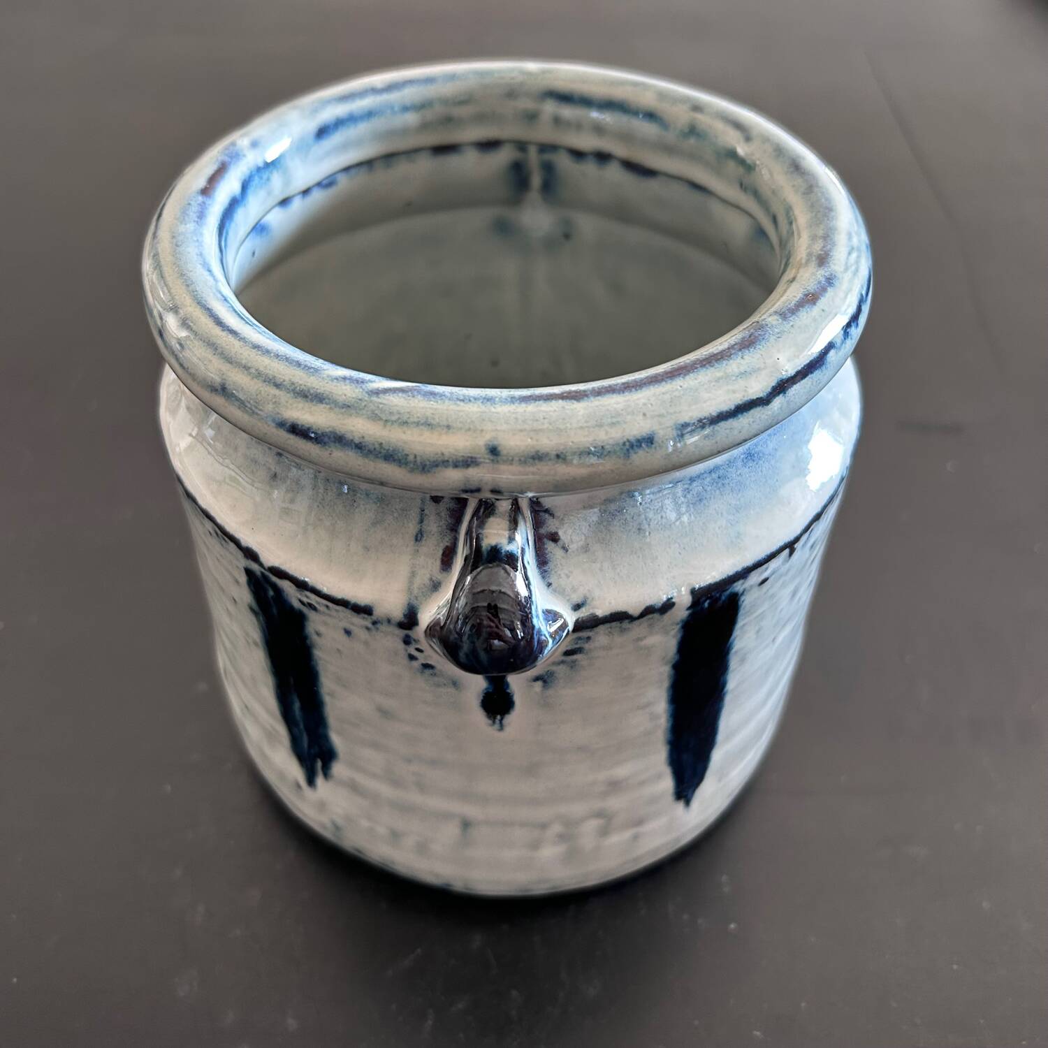 Stoneware flower pot M