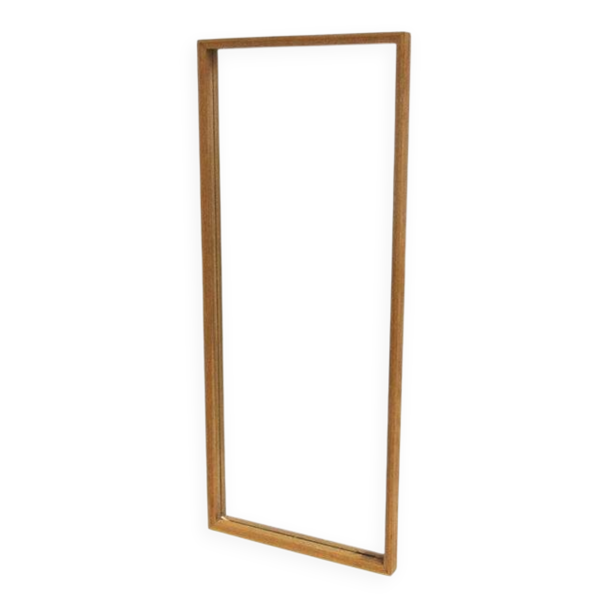 Miroir scandinave en chêne "792 Profil", Nybrofabriken, Suède, 1960